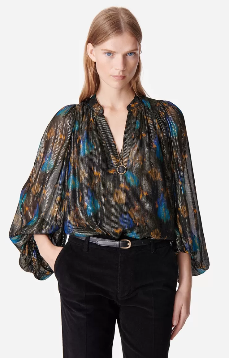 Vanessa Bruno Blouse Bell En Viscose Mélangée