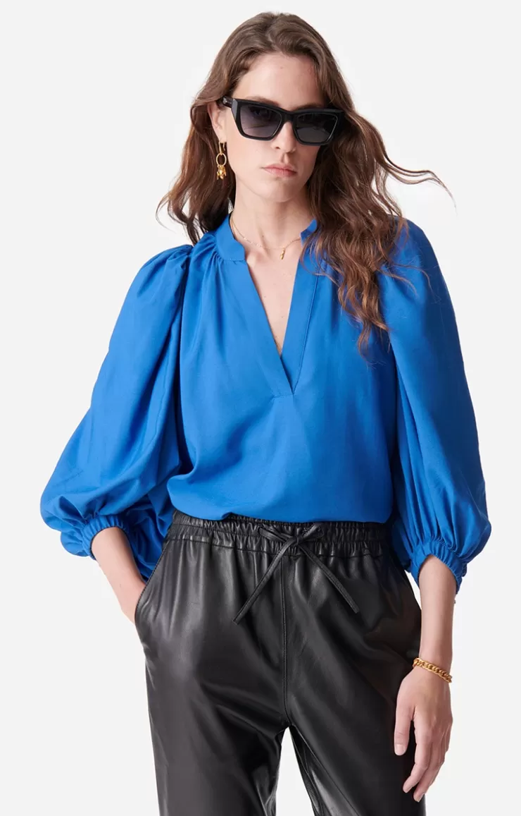 Vanessa Bruno Blouse Bell En Viscose Mélangée