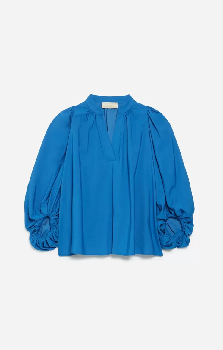 Vanessa Bruno Blouse Bell En Viscose Mélangée