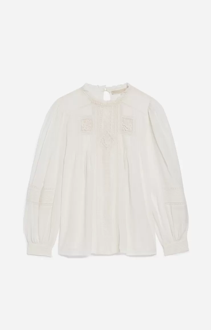 Vanessa Bruno Blouse Calin En Viscose et Coton