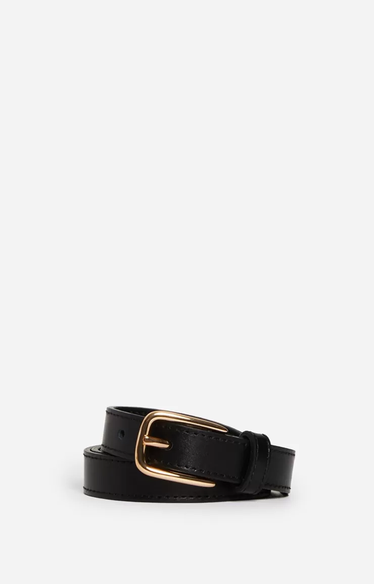 Vanessa Bruno Ceinture 20Mm En Cuir De Vachette