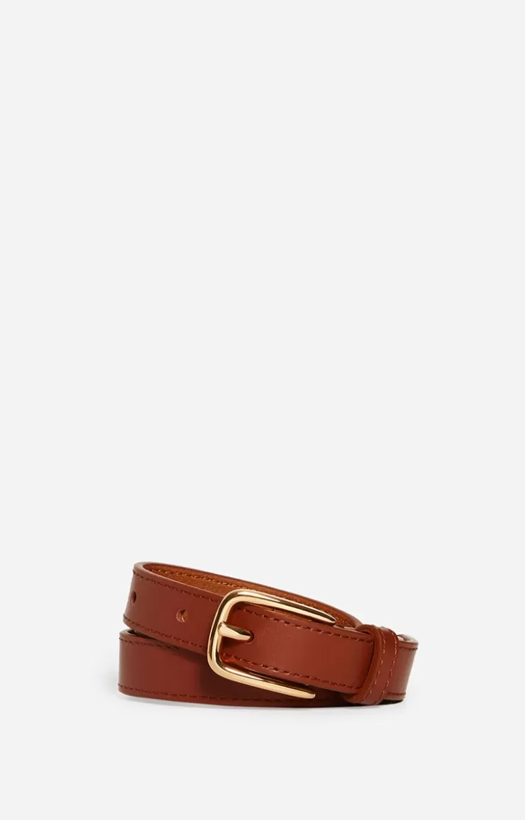 Vanessa Bruno Ceinture 20Mm En Cuir De Vachette