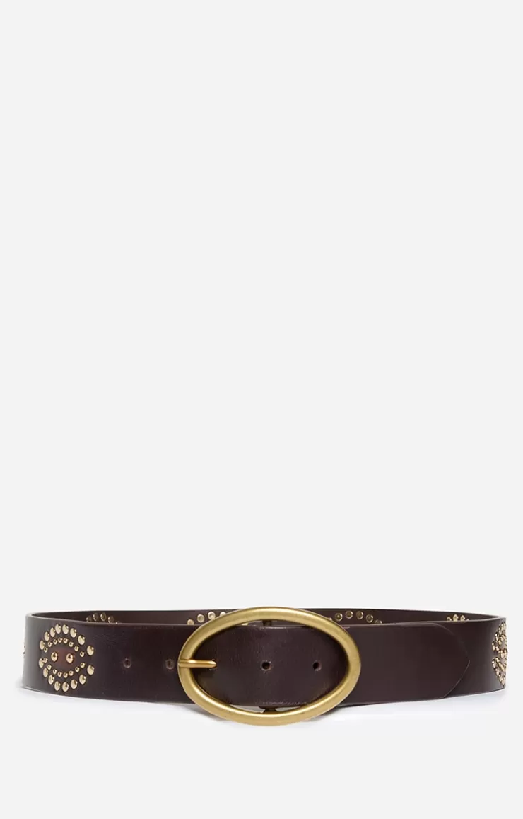 Vanessa Bruno Ceinture Iris 40mm En Cuir Tannage Végétal