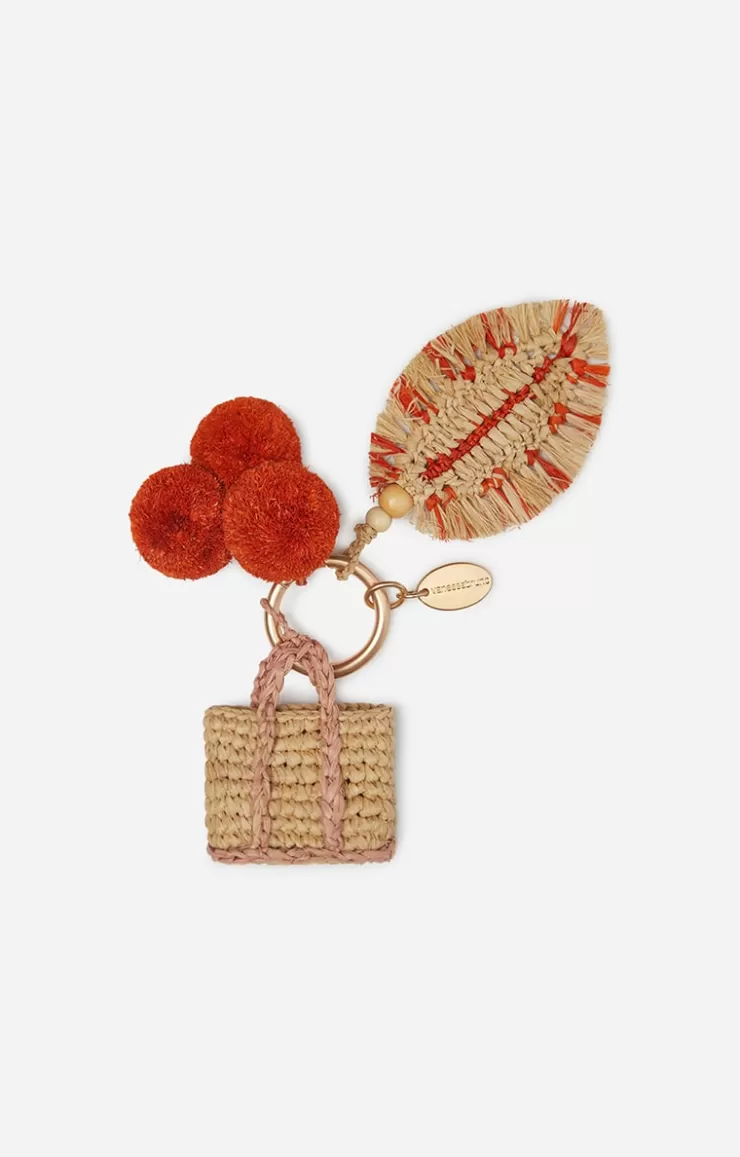 Vanessa Bruno Charm Feuille 100% Raphia