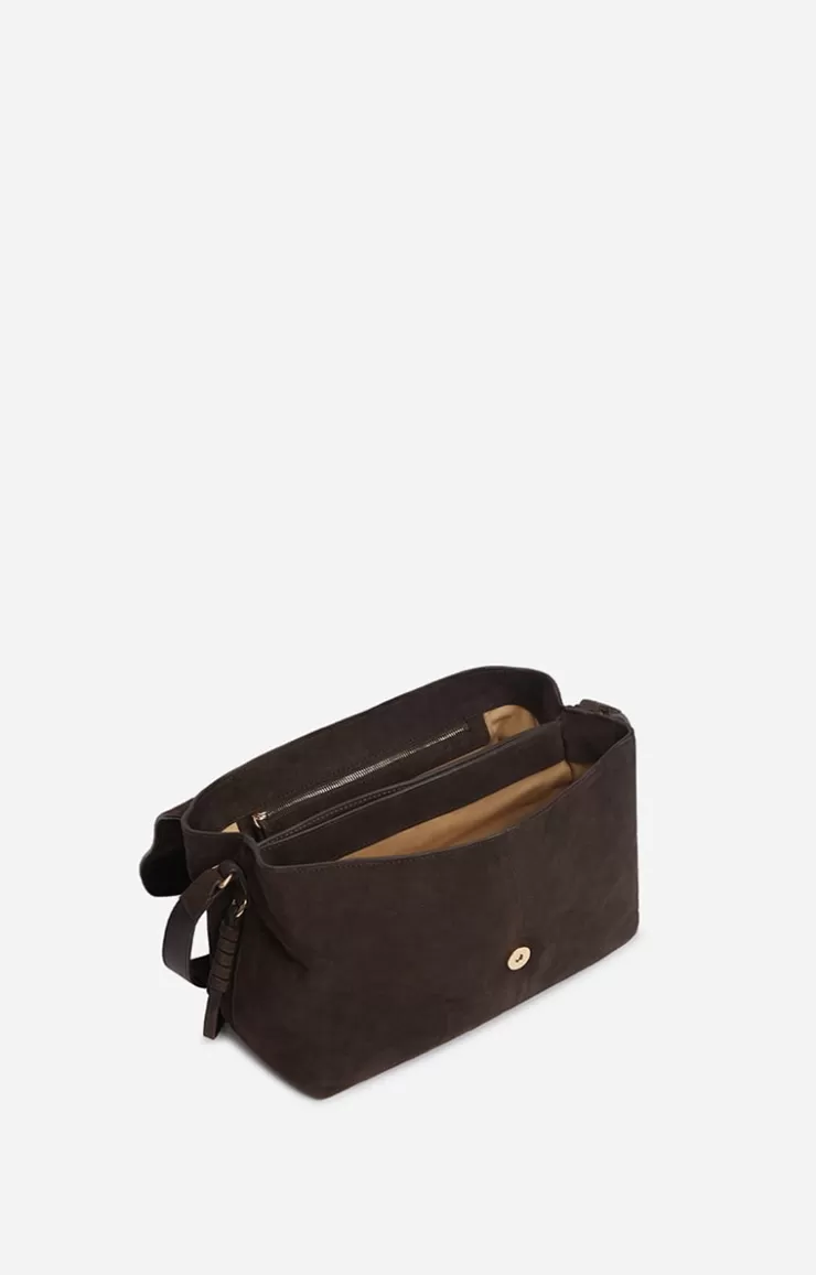Vanessa Bruno Grand Sac Othilia En Suu00e8de En Cuir de Chu00e8vre Velours