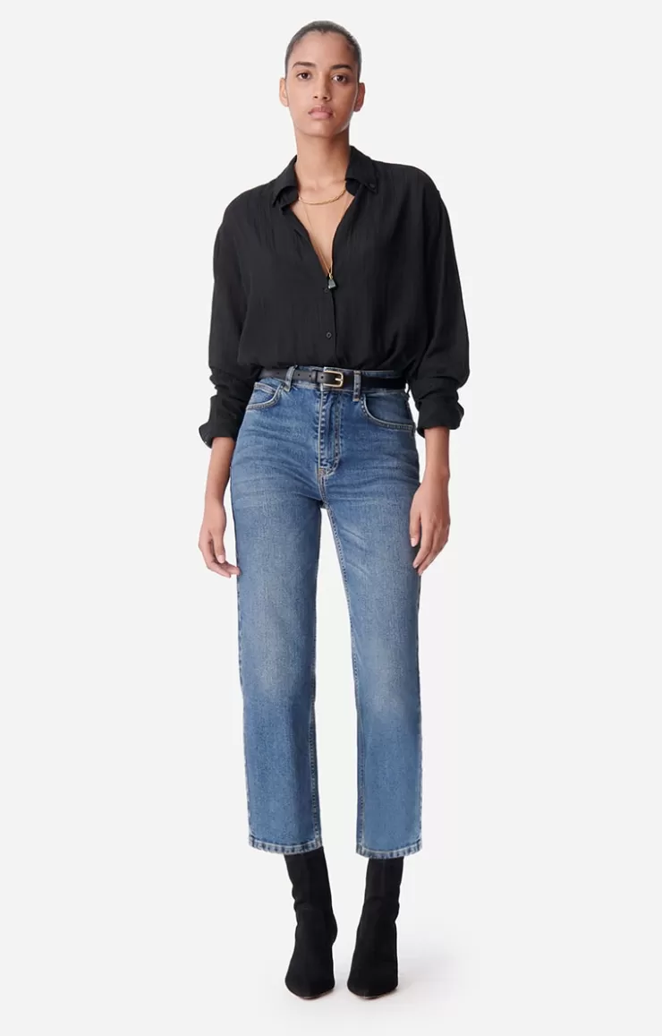 Vanessa Bruno Jean Cropped Og En Coton