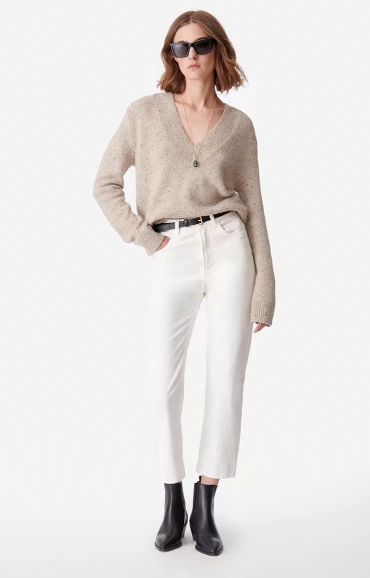 Vanessa Bruno Jean Cropped Og En Coton