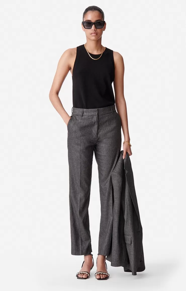 Vanessa Bruno Pantalon Dandy En Laine & Viscose