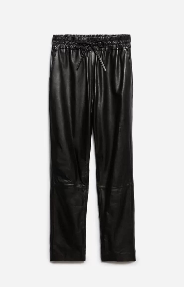 Vanessa Bruno Pantalon Dax En Cuir de Mouton